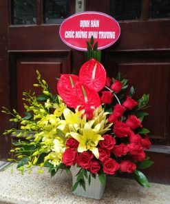 hoa chúc mừng