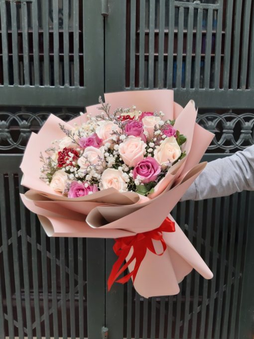 Bó Hoa Chúc Mừng